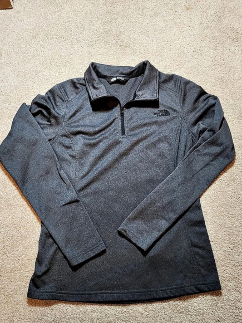 The North Face Women'Small Glacier 1/4-Zip Fleece Quarter-Zip Pullover Size